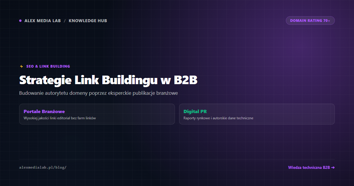 Strategie link buildingu w 2024 roku