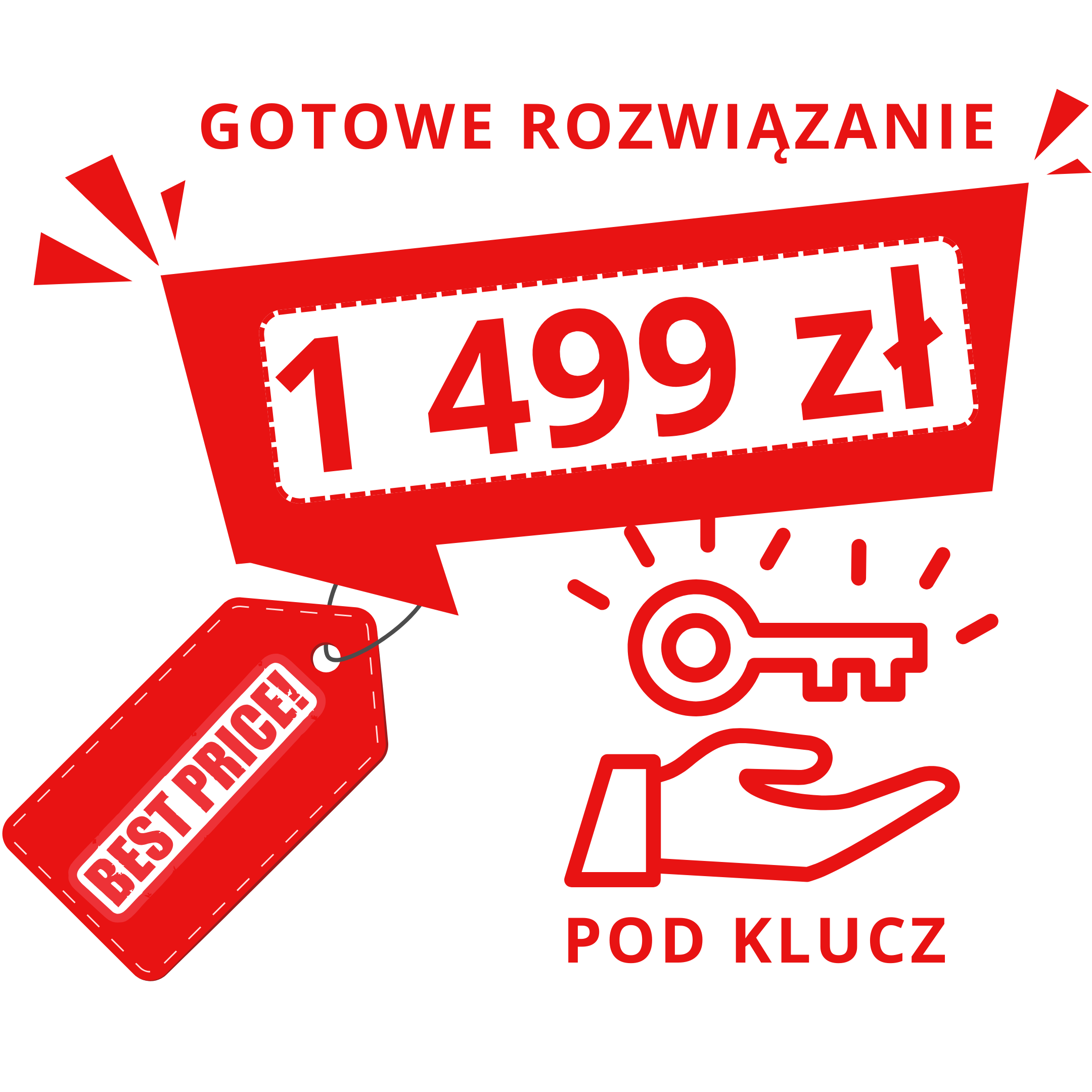 Gotowe rozwiązanie pod klucz za 1499 zł